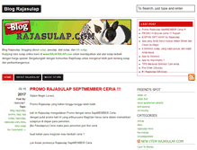 Tablet Screenshot of blog.rajasulap.com